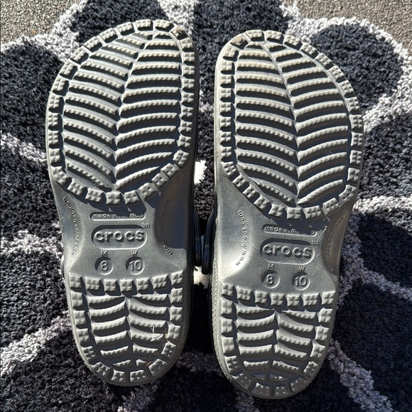 Crocs Men/Kids Gray Clogs - Picture 4 of 5